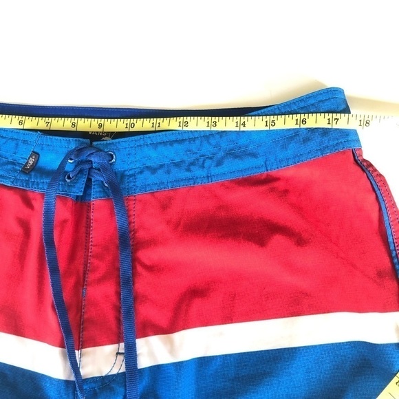 Vans Men's Off The Wall Stretch Ghost Trees Colorblock Board Shorts Size 34 - Picture 13 of 16